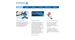 Desktop Screenshot of metropolitanhrm.co.za